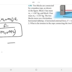 Two object frictionless collide objects level mass kg solved table problem been has homework answers